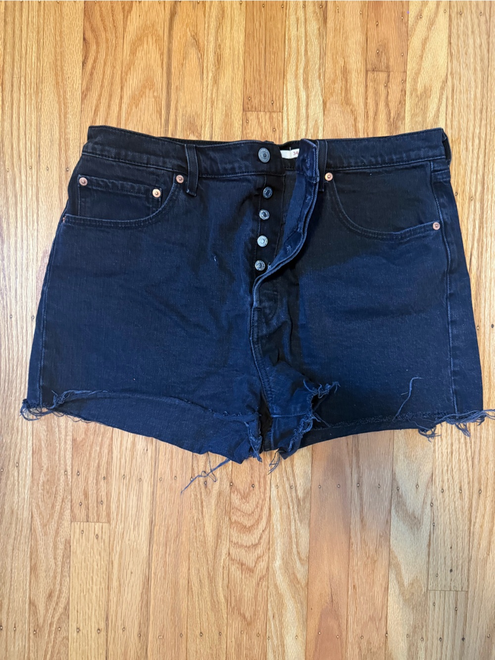 Levi’s Ribcage Denim Shorts